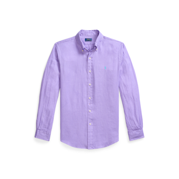 Chemise en lin coupe ajustée - Polo Ralph Lauren - Modalova