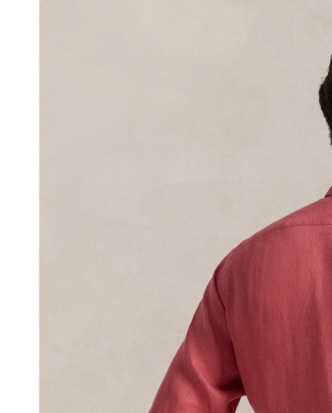 This shirt is crafted from lightweight linen and finished with our signature embroidered Pony for an iconic Polo look.