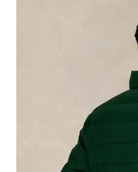 This jacket is crafted from a matte water-repellent fabric and insulated with 650-fill-power down. It also packs into its own pocket for on-the-go convenience.