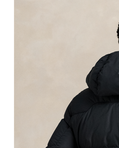 Made from water-repellent ripstop fabric, this jacket is insulated with 650-fill-power down and constructed with a detachable hood.