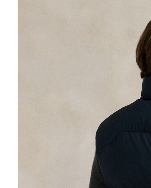 This gilet is made from water-repellent ripstop and insulated with 650-fill-power down, which work together to help keep you warm and dry.