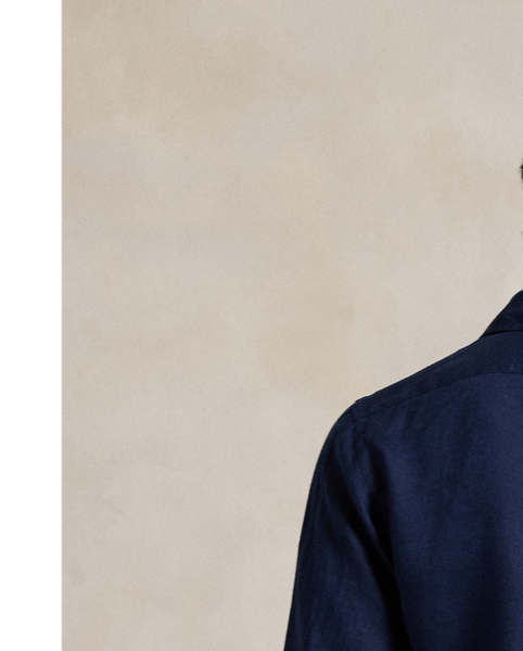 This Slim Fit shirt is made from ultra-lightweight linen and embroidered with our signature Pony on the chest.