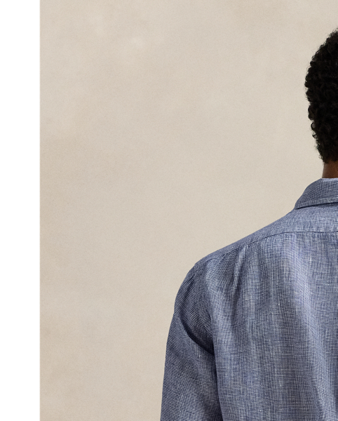 This shirt is made with ultralightweight linen and embroidered on the chest with our signature Pony.
