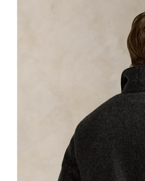 This jacket is expertly crafted with an Italian wool twill fabric that was specially woven for Polo  Ralph Lauren Lauren. Perfect for chilly days, it is developed with quilted lining at the lower body and insulated with down-alternative fill.