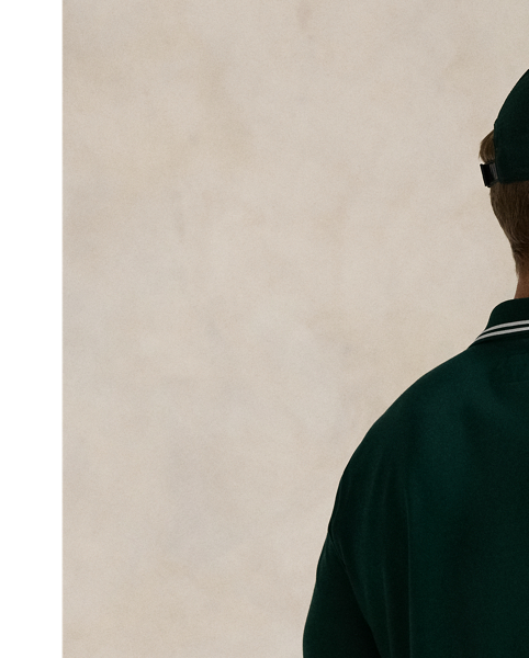 Part of our collection celebrating Wimbledon 2025, this Polo shirt features the tournament's official logo and our signature embroidered Pony. It is made from a comfortable stretch mesh fabric, which is developed with moisture-wicking properties.