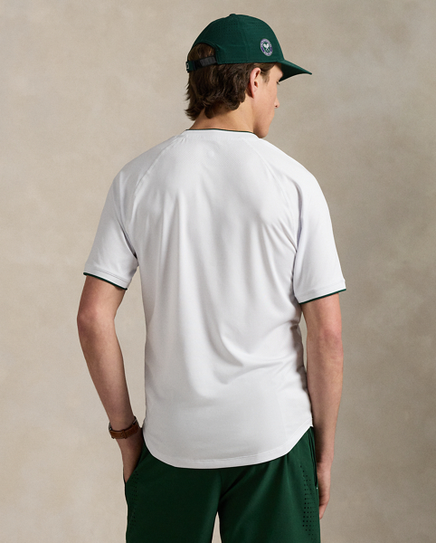 Part of our collection celebrating Wimbledon 2025, this unisex T-shirt features the tournament's official logo patch and our signature Pony. Its jacquard mesh fabric is developed with moisture-wicking properties to help keep you cool and comfortable.