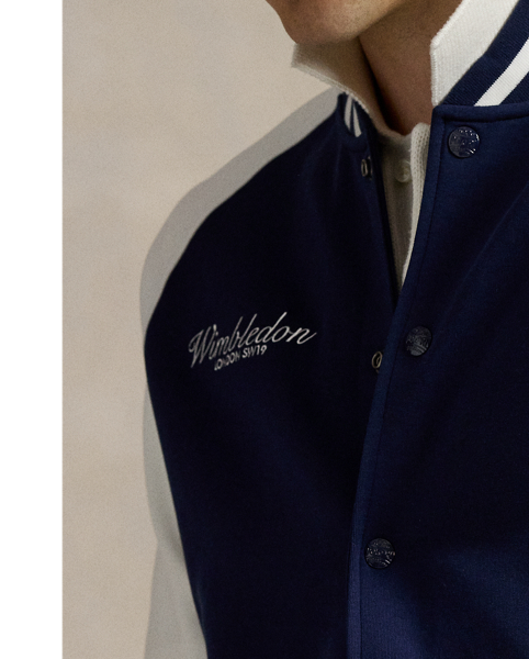 Part of our collection celebrating Wimbledon 2025, this cotton-blend jacket is embroidered with the tournament's logo and location, which includes its "SW19" postcode. Our signature embroidered Pony adorns the left chest, while a tennis-inspired "Polo  Ralph Lauren Lauren" crest commemorating the year is featured on the back.