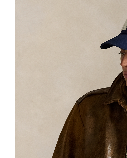 Steeped in heritage and crafted with exceptional attention to detail, this piece draws inspiration from a jacket in Mr Lauren's personal collection. The sheepskin leather is specially treated to achieve a perfectly weathered, vintage patina, which only gets better with time.