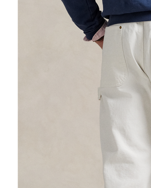 Inspired by traditional workwear, these trousers are made with lightweight yet durable cotton canvas that delivers the perfect balance of comfort and resilience.