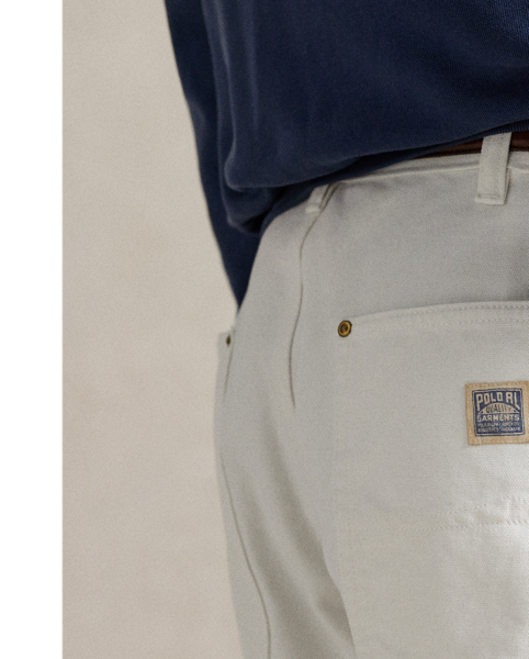Inspired by traditional workwear, these trousers are made with lightweight yet durable cotton canvas that delivers the perfect balance of comfort and resilience.