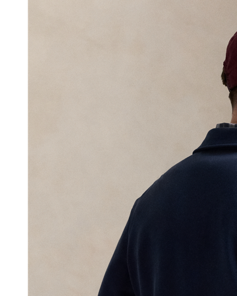 This garment-dyed sweatshirt is made with a plush cotton blend and crackle-printed with a playful "RL Alumni" graphic at the chest.