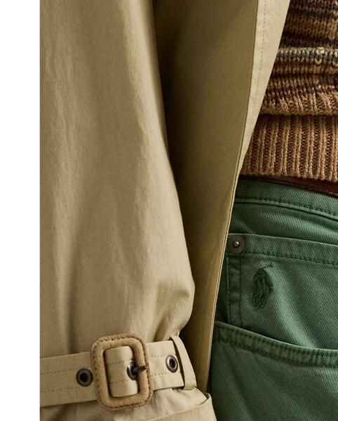 The slim-leg Sullivan features a regular rise and a trim fit through the seat, thigh and knee. This garment-dyed pair is crafted from sanded cavalry twill, which is wrinkle-resistant and woven with extra stretch.