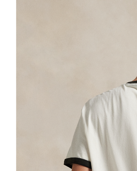 Part of the season's racing-inspired collection, this cotton T-shirt is printed with a signature graphic that pays homage to motorsports.