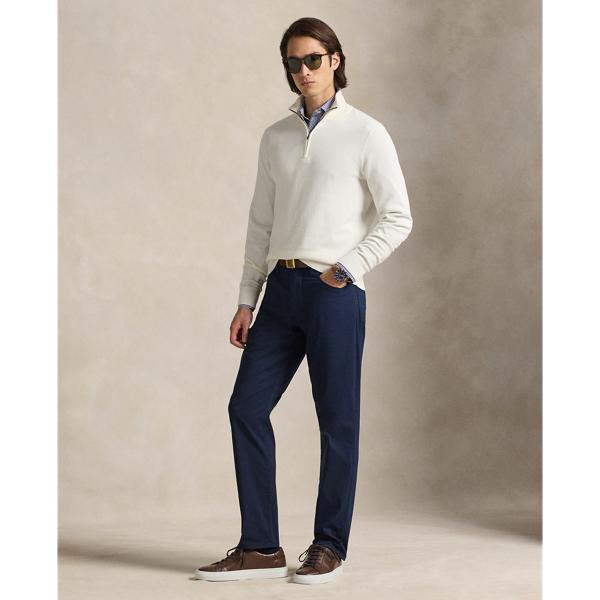 These lightweight trousers combine stretch cotton-blend twill with COOLMAX fibres to help keep you cool, dry and comfortable.