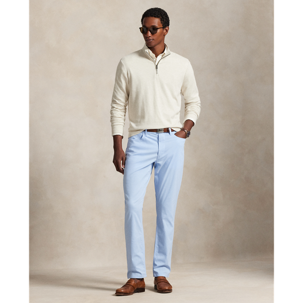 These lightweight trousers combine stretch cotton-blend twill with COOLMAX fibres to help keep you cool, dry and comfortable.