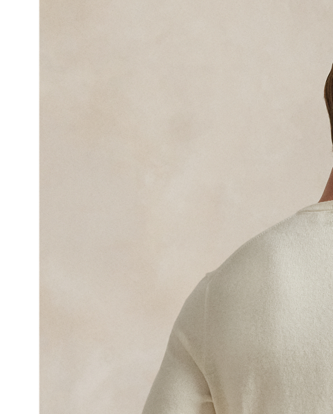 This lightweight crewneck jumper is knit with fine-gauge cotton yarn that's spun with luxurious cashmere. A jersey-stitch technique enhances it soft texture, while our signature embroidered Pony adds an iconic finish.