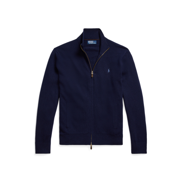 Pull entièrement zippé en laine - Polo Ralph Lauren - Modalova