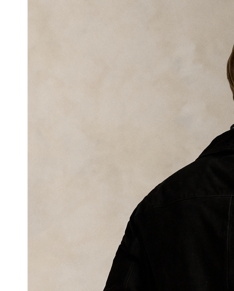 This layer combines a utilitarian-inspired silhouette with lightweight suede for a rugged look that is distinctly Polo.