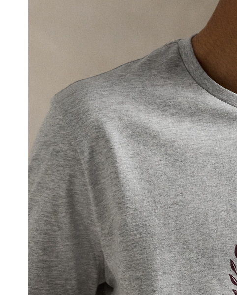 Made with soft cotton jersey, this crewneck T-shirt is printed with a "Polo  Ralph Lauren Lauren" crest and our signature Pony.