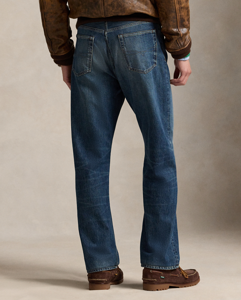 The vintage-inspired Heritage Straight features a long rise and a straight fit through the leg. This version's non-stretch denim is crafted with ring-spun cotton yarns, which produces a more durable fabric and lasting comfort.