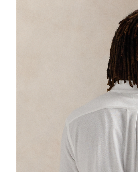 Inspired by two of our icons, this button-down combines the look of an Oxford with the comfort and ease of our Polo shirt's cotton mesh fabric.