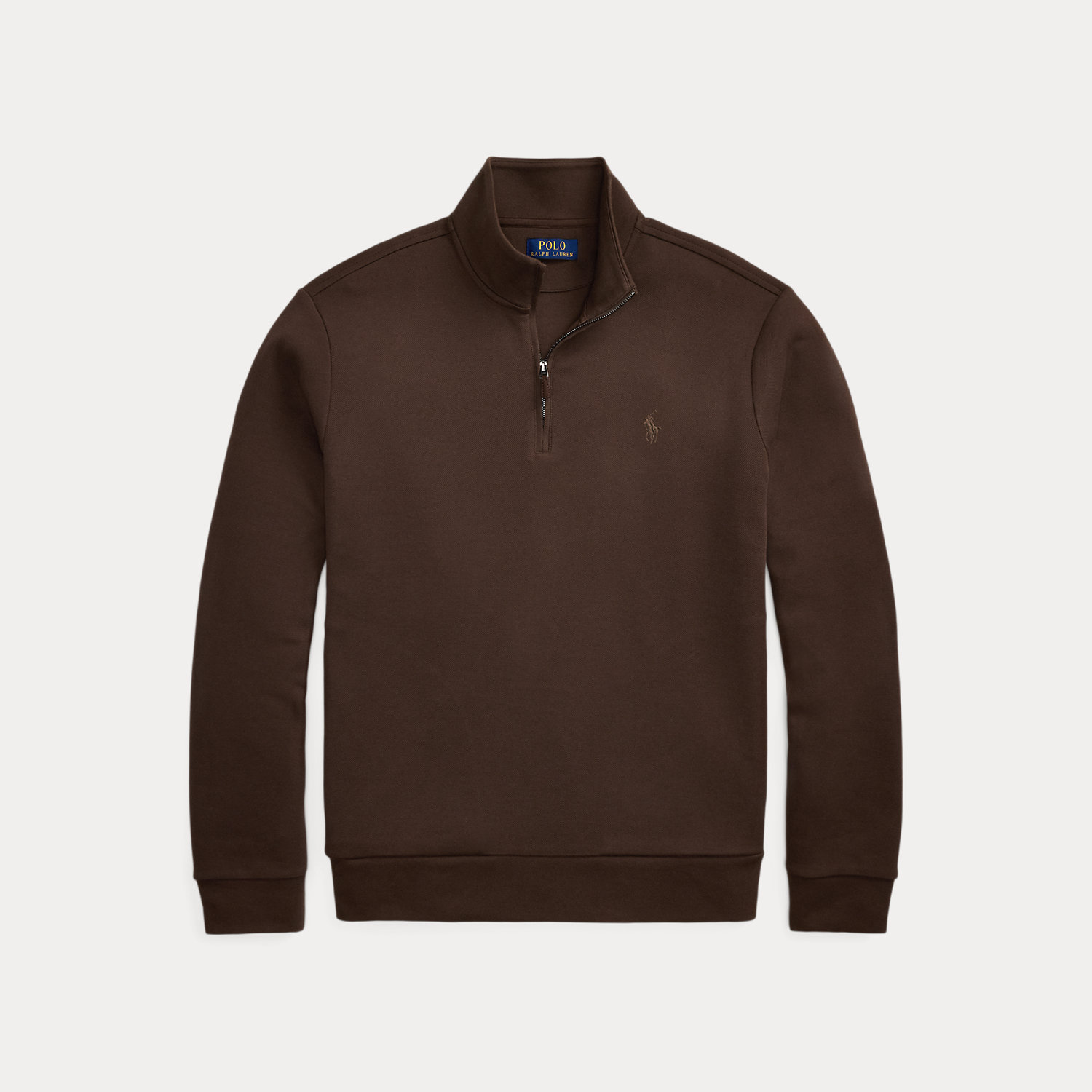 This cotton-blend pullover is made from a mesh-textured version of our double-knit fabric and finished with our signature Pony.