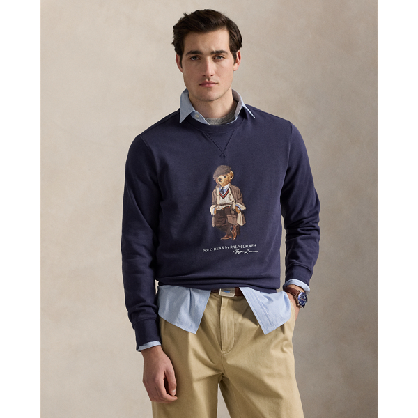 Crafted with a plush cotton blend, this sweatshirt features our iconic mascot, the Polo Bear, printed at the front.