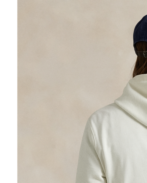 Crafted with a plush cotton blend, this hoodie features our iconic mascot, the Polo Bear, printed at the front.