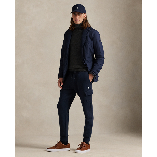 Surplus meets sport in these cargo jogging bottoms, which are crafted from a smooth cotton-blend fabric.