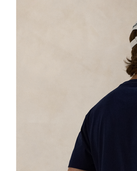 Along with our signature Pony, this cotton T-shirt features a vintage-style "Polo  Ralph Lauren Lauren" logo embroidered at the left chest.