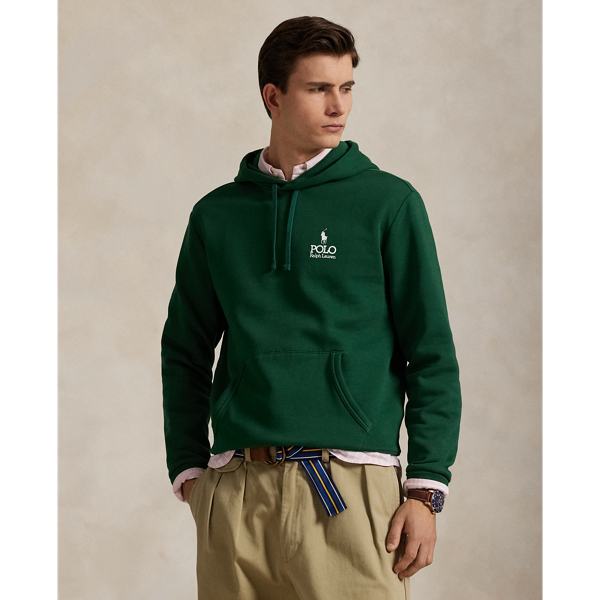 Along with our signature Pony, this cotton-blend hoodie features a vintage-style "Polo Ralph Lauren Lauren" logo embroidered at the left chest.
