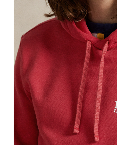 Along with our signature Pony, this cotton-blend hoodie features a vintage-style "Polo  Ralph Lauren Lauren" logo embroidered at the left chest.