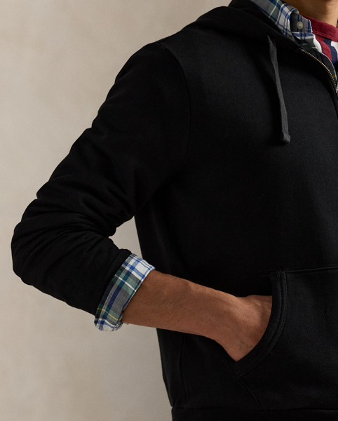 Made with cotton-blend fleece, this full-zip hoodie features "Polo Sportsman" embroidery that's inspired by a graphic from our Autumn 1992 collection.