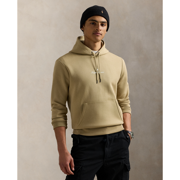 In addition to our signature Pony, this cotton-blend hoodie features our logo embroidered on the front in script letters.