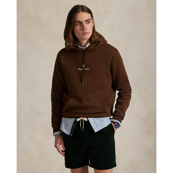 In addition to our signature Pony, this cotton-blend hoodie features our logo embroidered on the front in script letters.