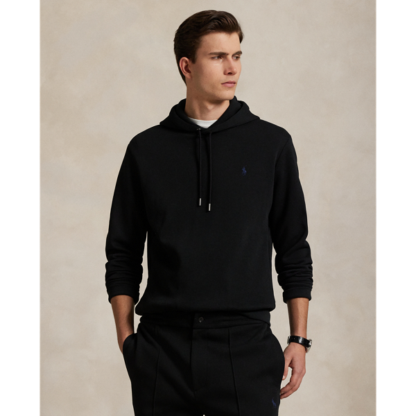 This cotton-blend hoodie is crafted from a smooth double-knit fabric that features a mesh underside. At the left chest, it is intricately embroidered with the iconic Polo Pony for a signature finish.