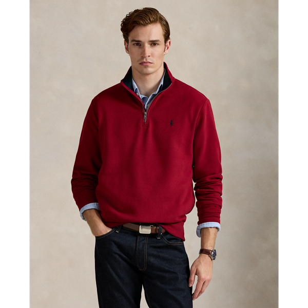 Perfect for teaming with tracksuit wear, jeans or shorts, this cotton-blend pullover is sure to become a well-loved piece.