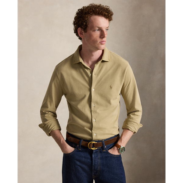 Camicia Piqué Leggera Ralph Lauren - Comfort e Stile