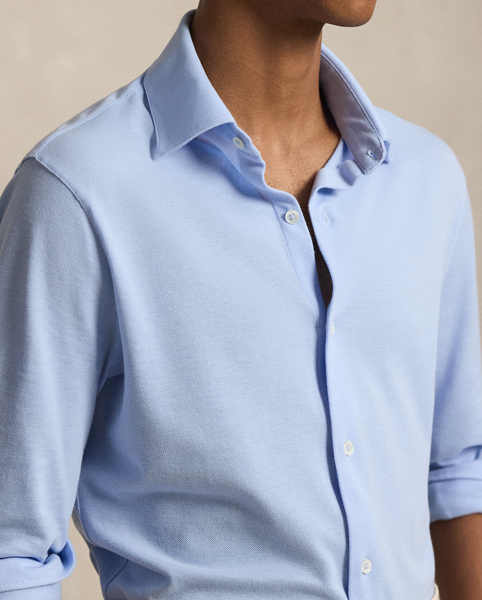 Camicia in Micro Piqué Ralph Lauren - Eleganza e Comfort