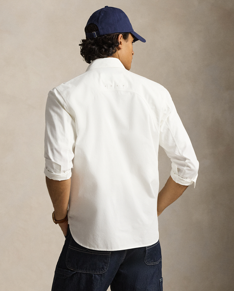 Camicia Classic-Fit in Rasatello di Ralph Lauren