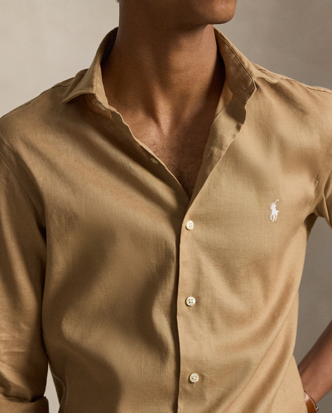 Camicia Misto Lino Ralph Lauren - Comfort e Stile