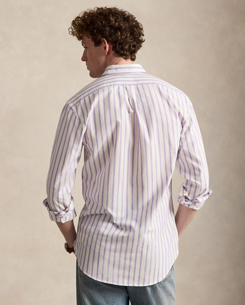 Camicia Oxford a righe Slim-Fit Ralph Lauren
