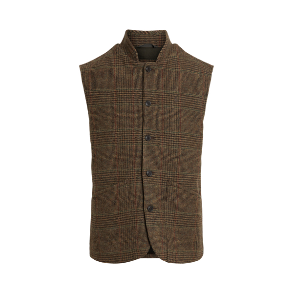 The Langdon Plaid Tweed Waistcoat