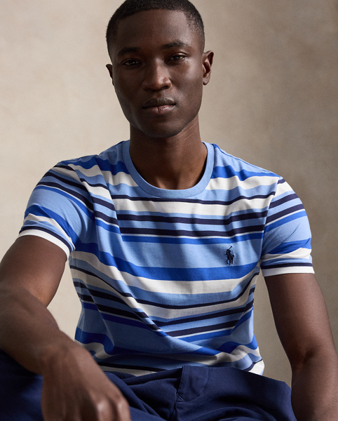 Maglietta a Righe Ralph Lauren Slim-Fit | Stile Inconfondibi