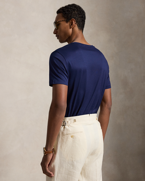 Maglietta Filo di Scozia Ralph Lauren - Eleganza Quotidiana
