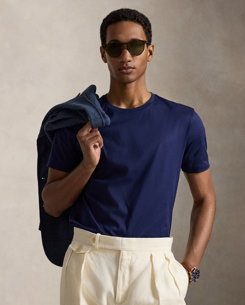 Maglietta Filo di Scozia Ralph Lauren - Eleganza Quotidiana
