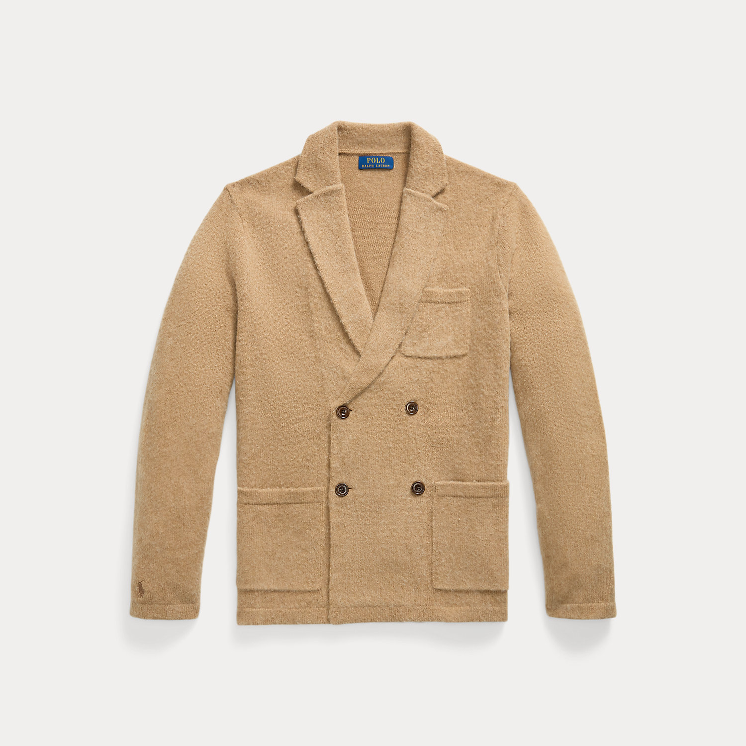 Wool-Cashmere Blazer Cardigan