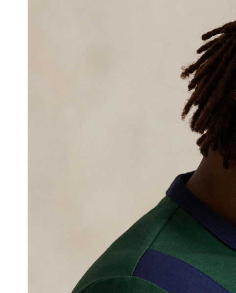 Crafted with soft cotton jersey, this T-shirt features an equestrian-inspired crest at the chest that celebrates 20 years of  Ralph Lauren Lauren's iconic Big Pony.