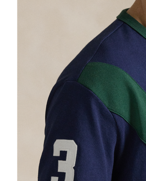 Crafted with soft cotton jersey, this T-shirt features an equestrian-inspired crest at the chest that celebrates 20 years of  Ralph Lauren Lauren's iconic Big Pony.