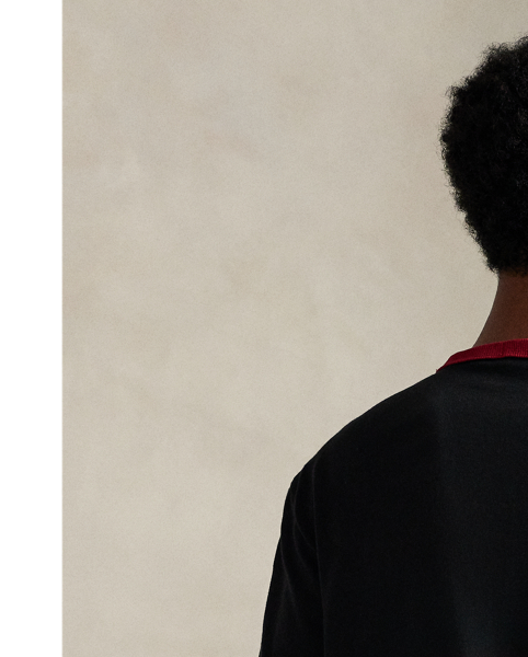 Crafted with soft cotton jersey, this T-shirt features an equestrian-inspired crest at the chest that celebrates 20 years of  Ralph Lauren Lauren's iconic Big Pony.